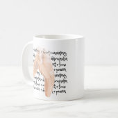 Pointe Shoes Ballet Koffiemok (Voorkant links)