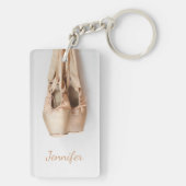 Pointe Shoes Sleutelhanger (achterkant)