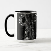 Pointe sur la tasse de café de mur (Gauche)