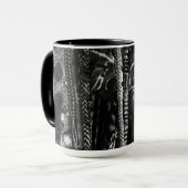 Pointe sur la tasse de café de mur (Devant gauche)