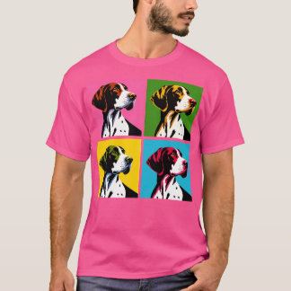 Pointer Art Hondenliefhebbers T-shirt
