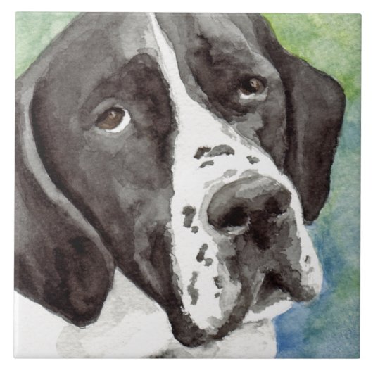 Pointer Art Tiles Tegeltje (Voorkant)