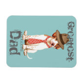 Pointer Dad Magnet Magneet (Horizontaal)
