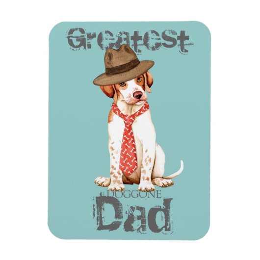 Pointer Dad Magnet Magneet (Verticaal)