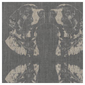 Pointer Dog Fabric German Pointer Pattern Stof (Close Up)