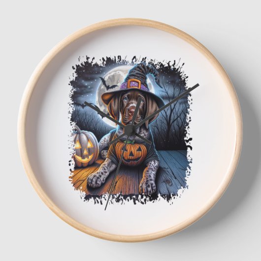 Pointer Dog Halloween Square (Voorkant)