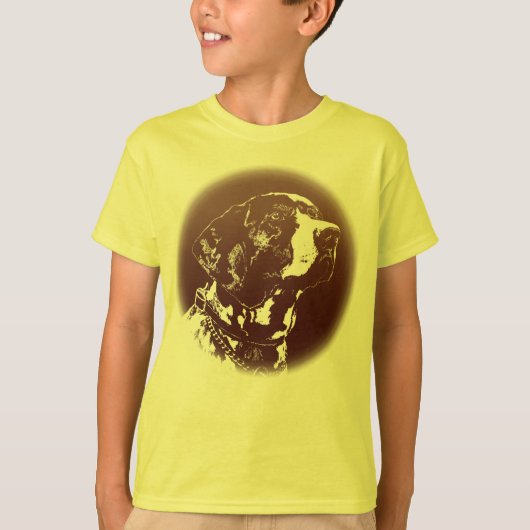 Pointer Dog Kind Shirten Duitse pointer Dog Shirts (Voorkant)