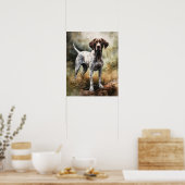 Pointer Dog Kunstprint Poster (Keuken)