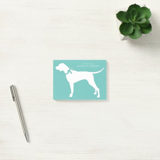 Pointer Dog Puppy English Setter Post-it® Notes (Kantoor)