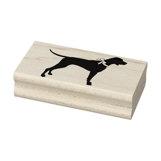 Pointer Dog Puppy English Setter Rubberstempel (Stempel)