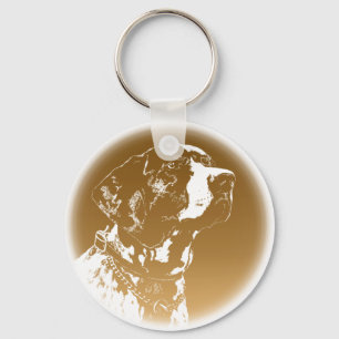 Pointer Dog Sleutelhangers Stijlvol Hondenliefhebb