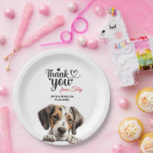 Pointer Hond Papieren Bordje (Feest)