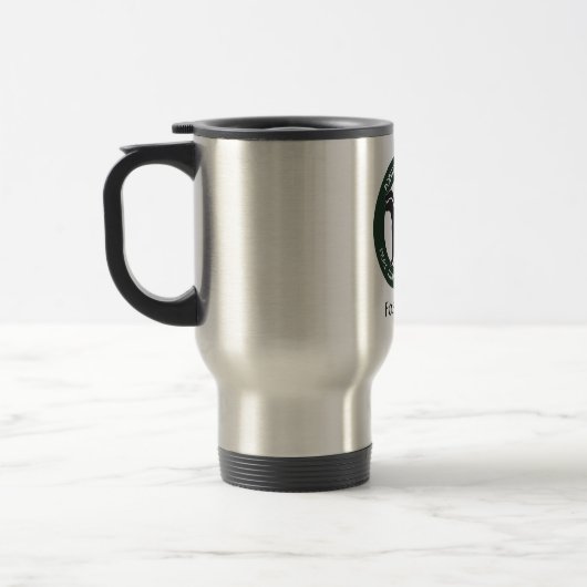 Pointer Rescue Organization Foster Dad Travel Mug Reisbeker (Links)
