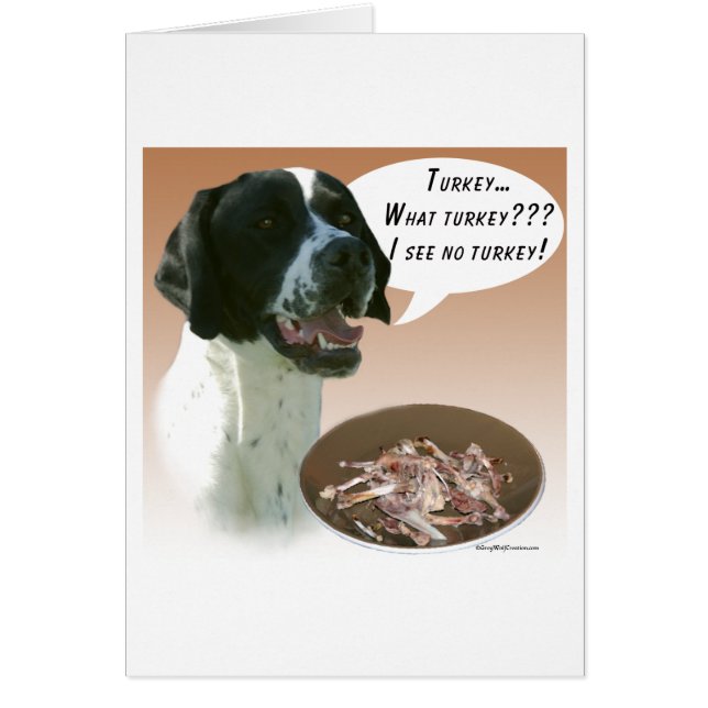 Pointer (zwart) Turkije (Voorkant)