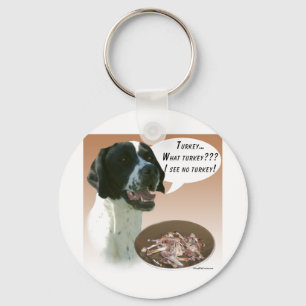 Pointer (zwart) Turkije Sleutelhanger