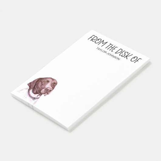 Pointerliefhebber Post-it® Notes (Schuin)