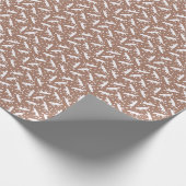 Pointers en Vlinders (Mocha Mousse) Papier (Hoek)