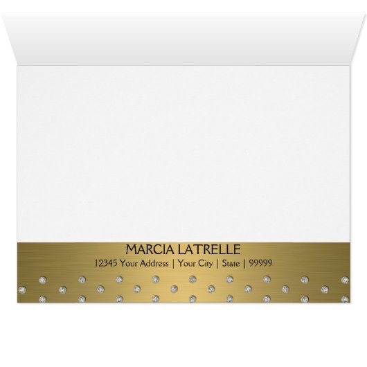 Pointes de bijoux Art Déco Champagne Frame Argent (Intérieur Horizontal (Bas))