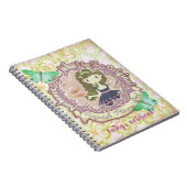 Pointes. Personnalisé. carnet (Côté Droit)