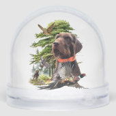 Pointeur À poils durs allemand, Chasse (Arrière)