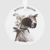 Pointeur anglais, chasse aux oiseaux (dos)