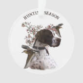 Pointeur anglais, chasse aux oiseaux (devant)