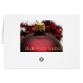 pointeur de noël et cadeaux espagnols en feu (Dos Horizontal)