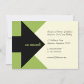 Pointeur Flèche Déplacement Faire-part et invitati (Devant)