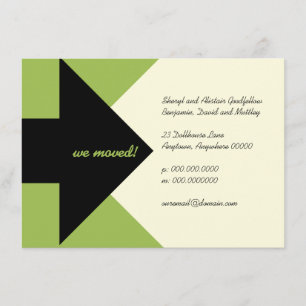 Pointeur Flèche Déplacement Faire-part et invitati