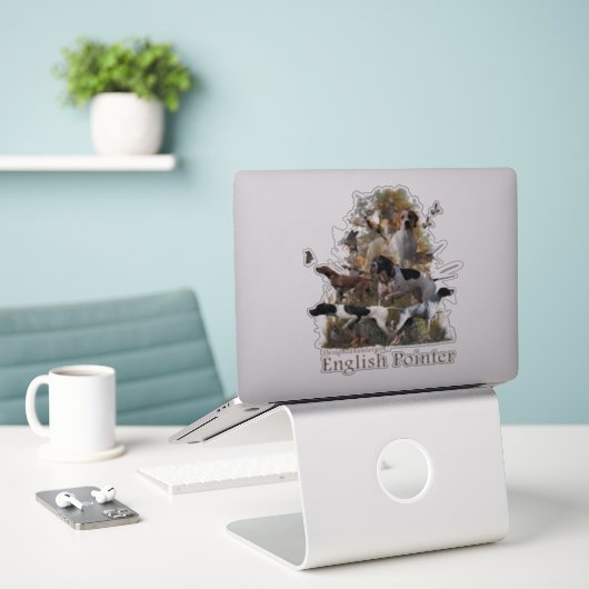 pointeur Sticker (Ordinateur portable sur le bureau)
