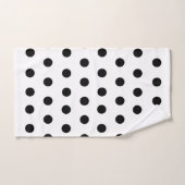 "Pointille" l'ensemble de serviette (Serviette à main)