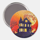 Pointillism Magnet Magneet (Voorkant / Achterkant)