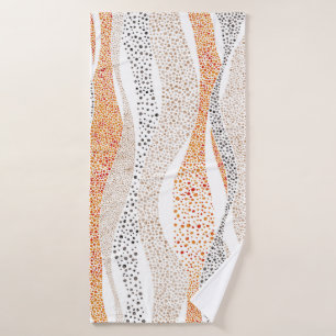 Pointillisme Wavy Polka : Doux Doux Textile