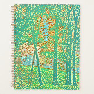Pointillist bomen planner