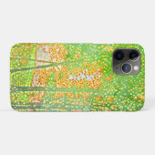 Pointilliste arbres Coque-Mate coque iphone (Dos (Horizontal))