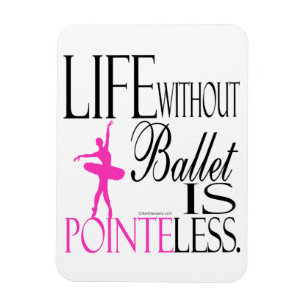 Pointless balletmagneet magneet