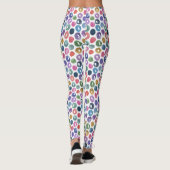 Points arc-en-ciel Wonky Leggings (Dos)
