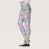 Points arc-en-ciel Wonky Leggings (Gauche)