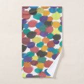 Points artistiques Abstraits (Serviette à main)