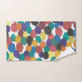 Points artistiques Abstraits (Serviette à main)