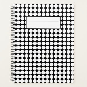 Points blancs minimaux sur fond noir uni