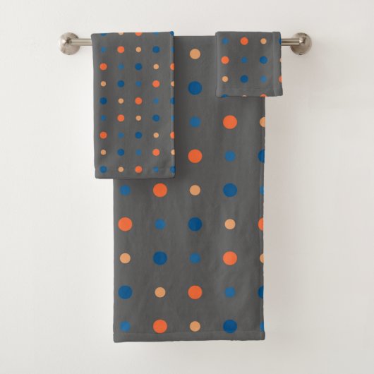 points bleus et oranges (En situation)
