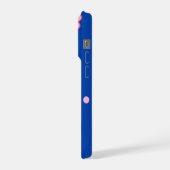 points bleus floraux (Côté gauche)