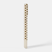 POINTS BRUN BEIGE NOM PERSONNALISÉ SIMPLE ÉLÉGANT (Côté droit)