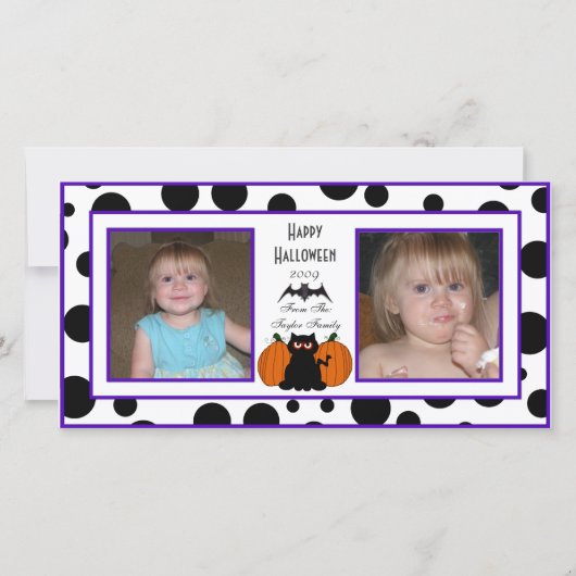 Points Carte photo d'Halloween (Devant)