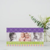 POINTS | Carte photo HALLOWEEN (Debout devant)