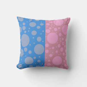 Points colorés Jeter Coussin