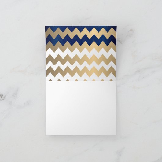 Points confetti bleu et blanc marine - Merci (Intérieur)