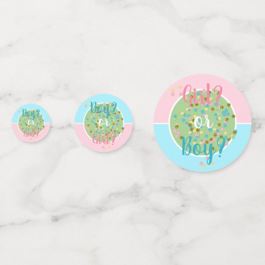 Points Confetti Colorés Mignons En Été (Derrière)