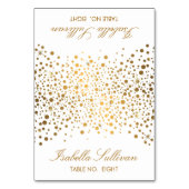 Points Confetti Or Et Blanc | Cartes (Par défaut)